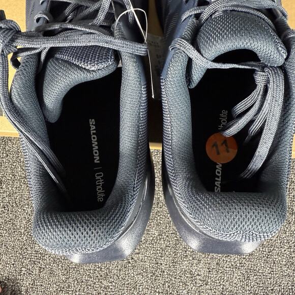 Salomon Elixir Tour Outdoor 476920 Shoes Navy Blue Size 11 - Picture 8 of 9